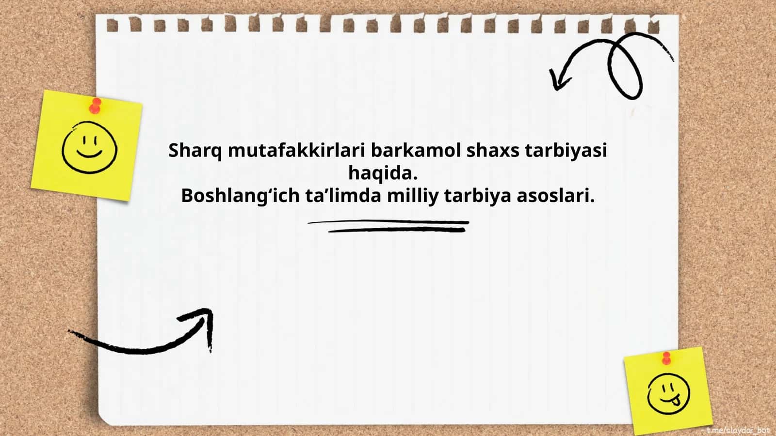 Sharq mutafakkirlari barkamol shaxs tarbiyasi haqida. Boshlang‘ich ta’limda milliy tarbiya asoslari