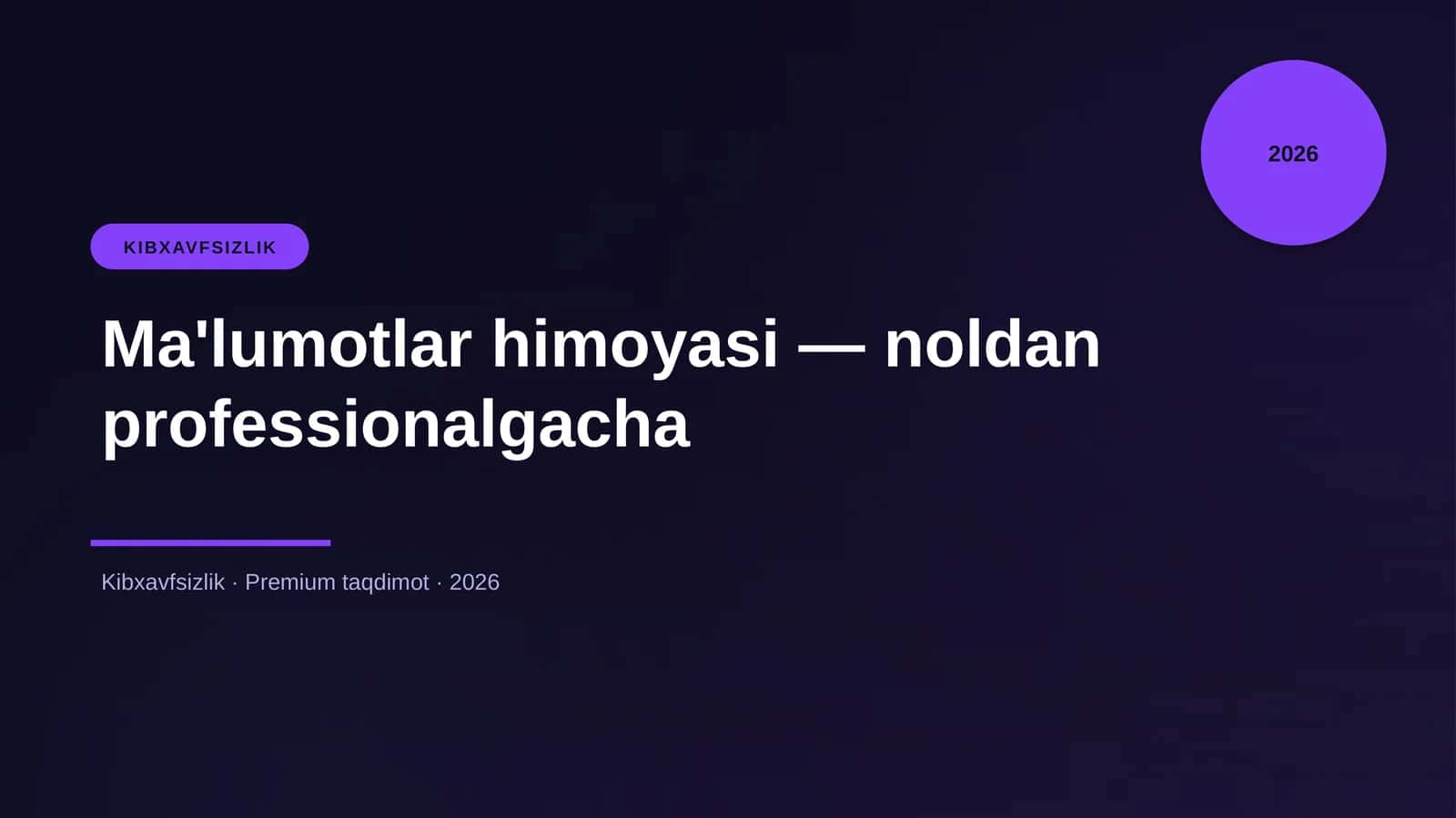 KIBXAVFSIZLIK