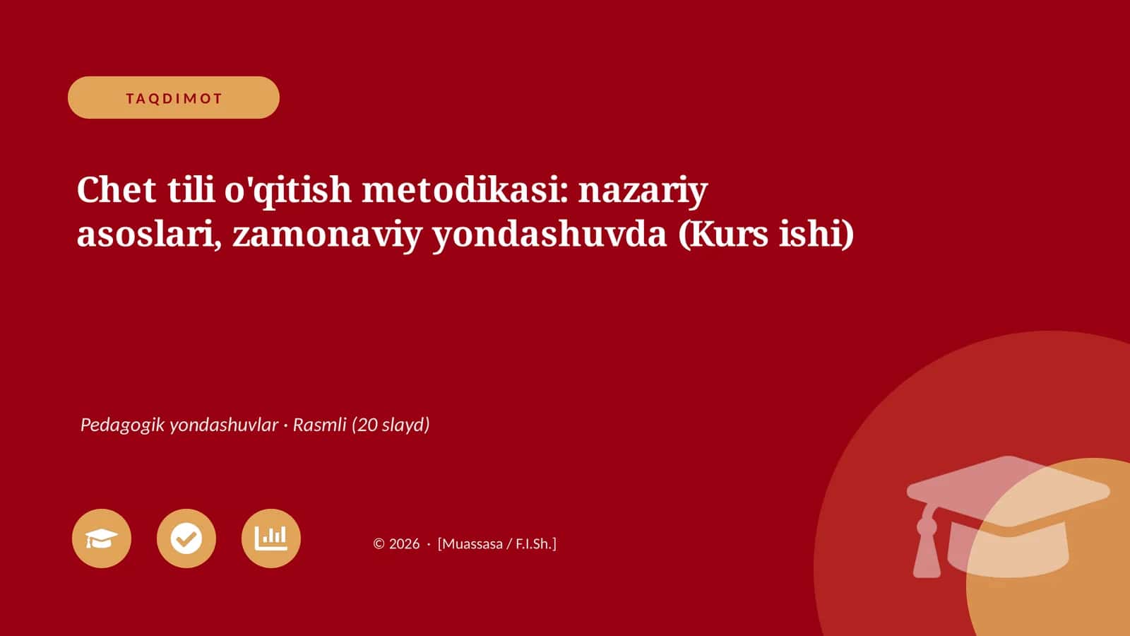 Chet tili o'qitish metodikasi: nazariy asoslari, zamonaviy yondashuvda