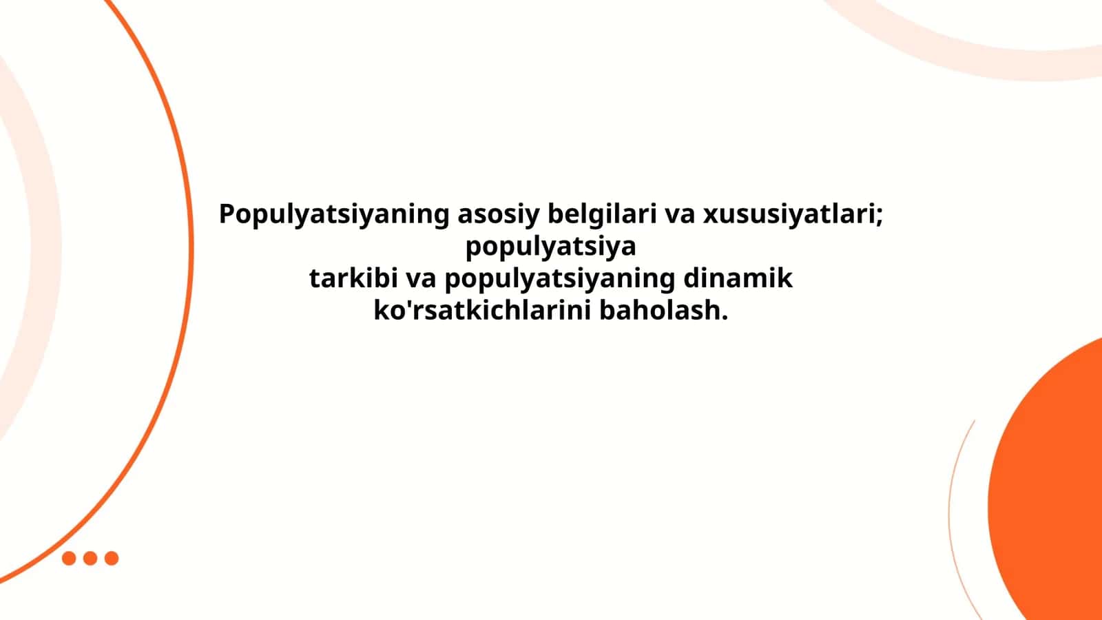 Populyatsiya tuzilishi