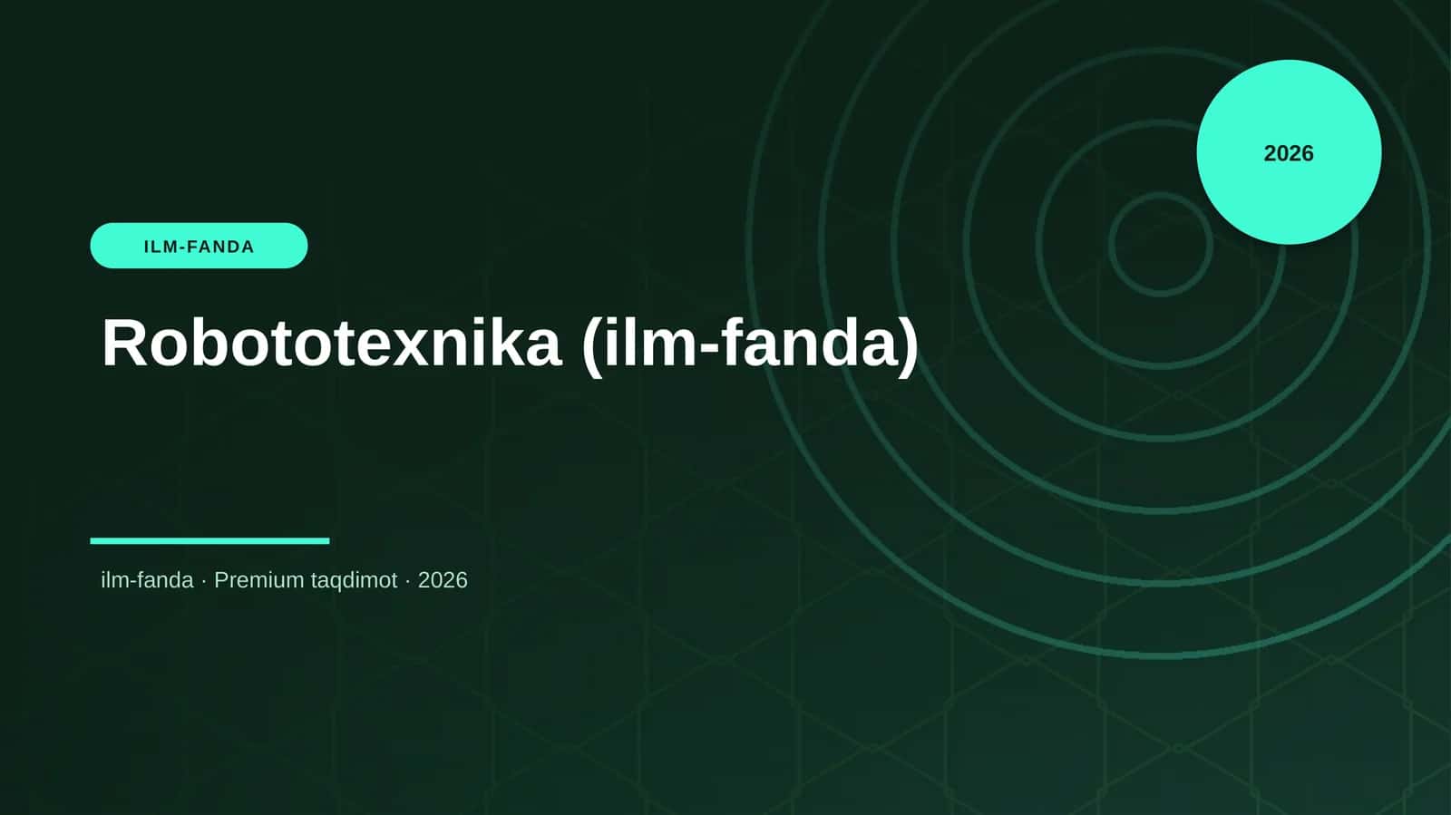 Robototexnika (ilm-fanda)