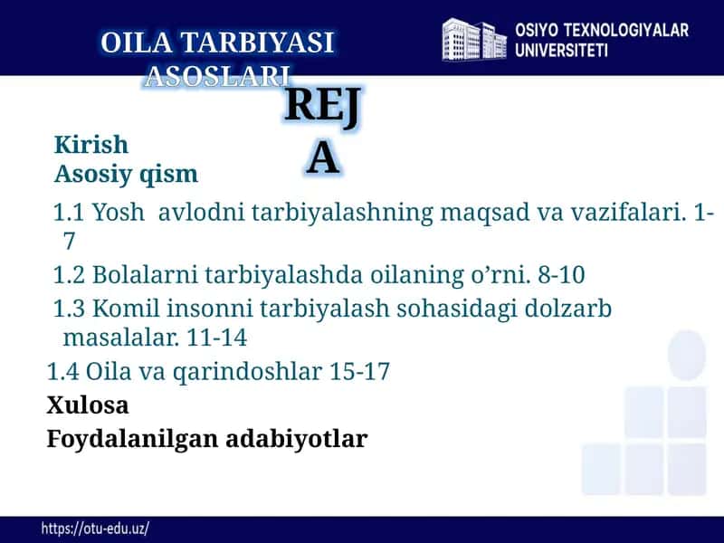 Oilatarbiyasi asoslari
