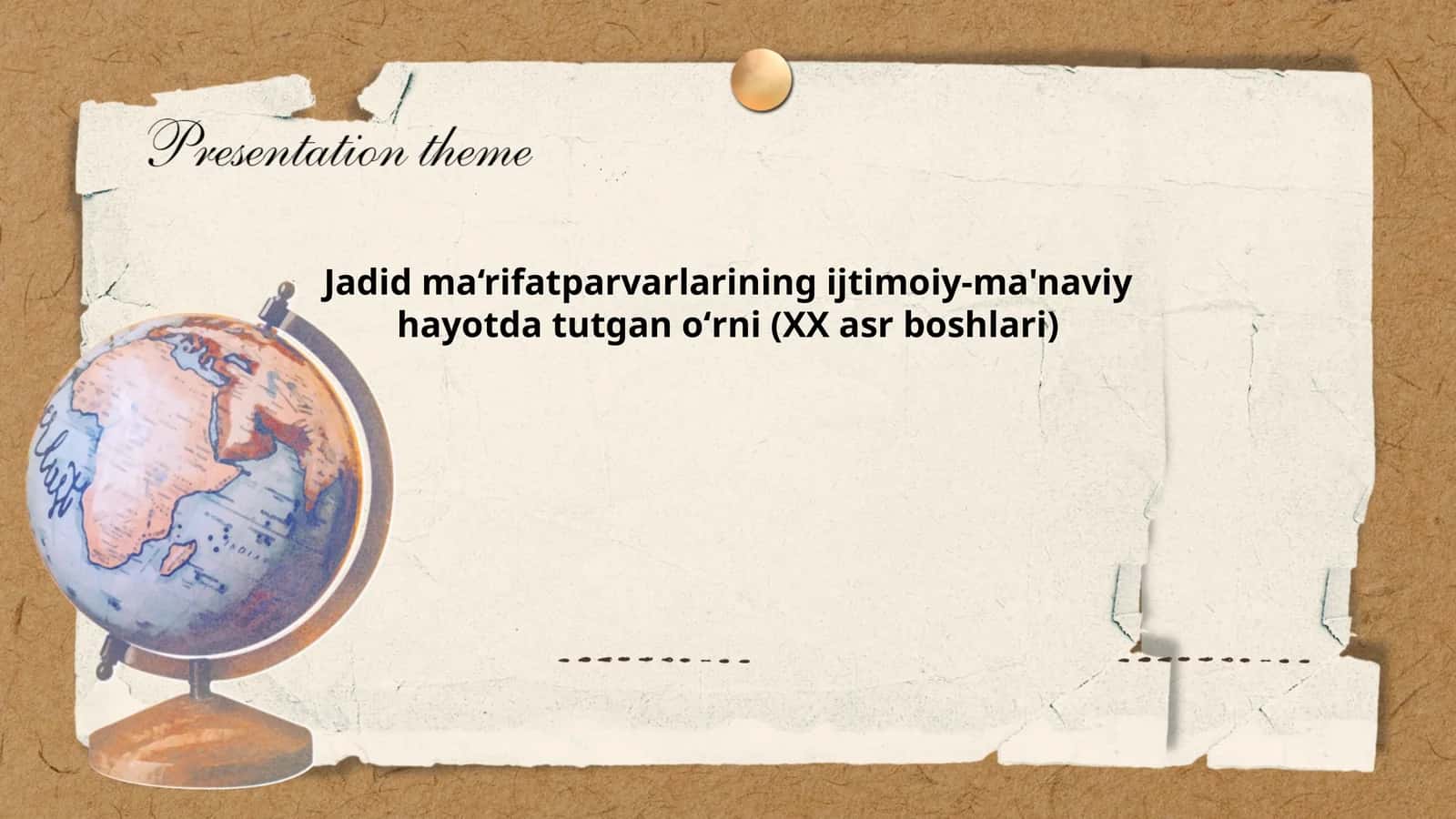 Jadid ma‘rifatparvarlarining ijtimoiy-ma'naviy hayotda tutgan oʻrni (XX asr boshlari)