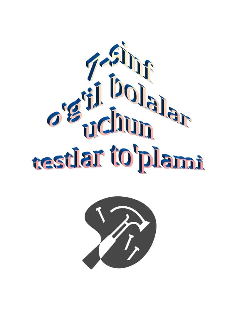 MЕXNAT TA'LIMIDAN TЕST SAVOLLARI