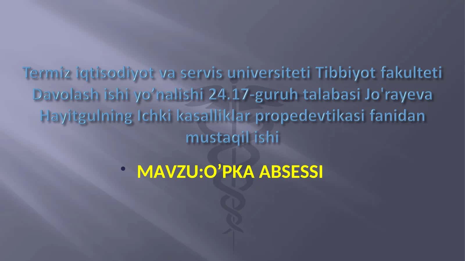 O’PKA ABSESSI