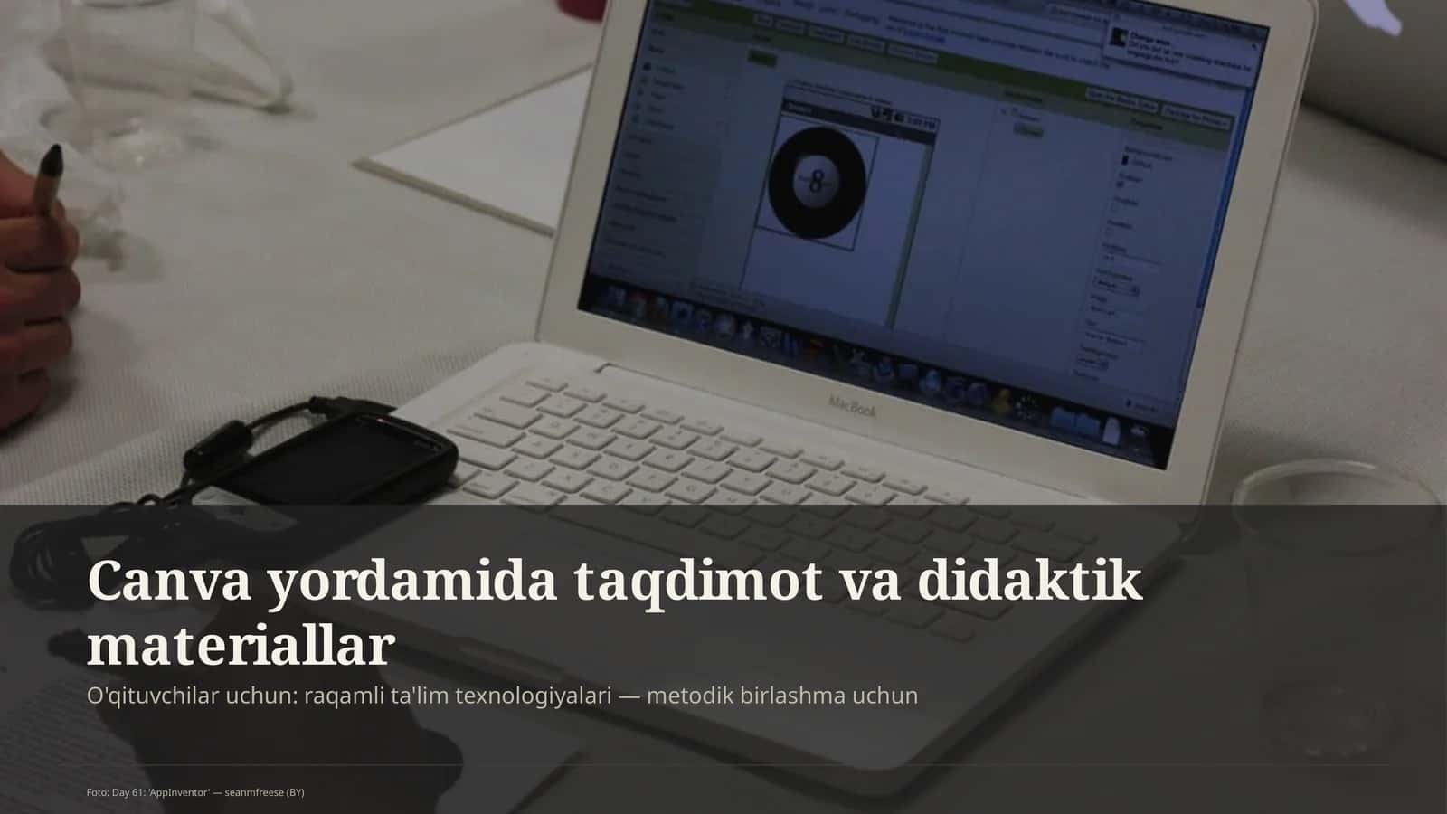 Canva yordamida taqdimot va didaktik materiallar