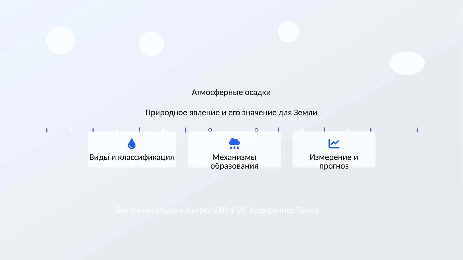 Атмосферные осадки