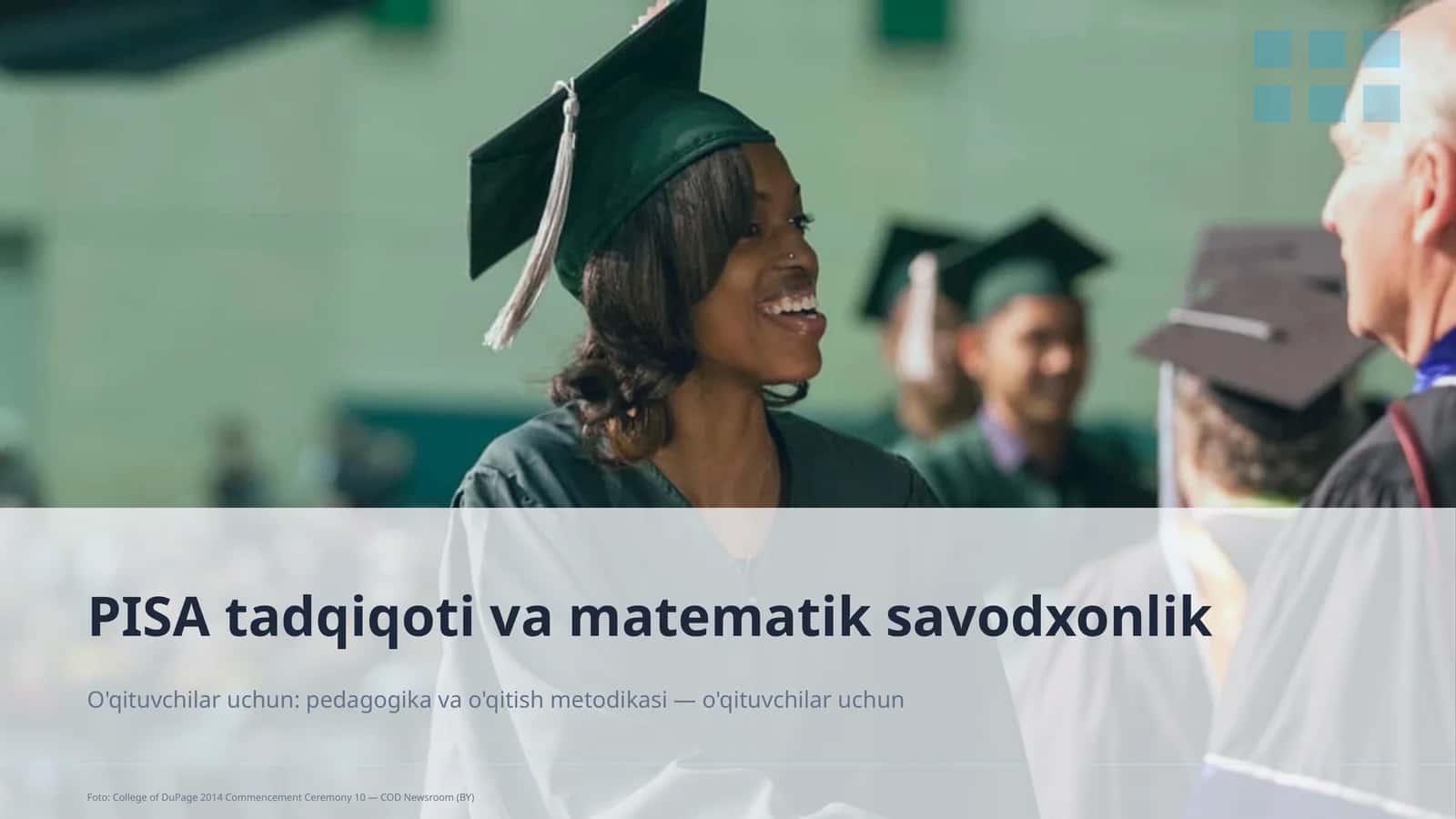 PISA tadqiqoti va matematik savodxonlik