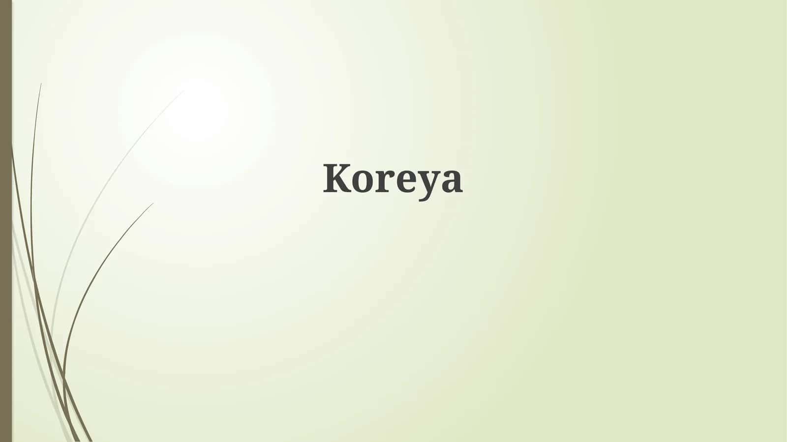 Koreya: Tarix va Geografiya
