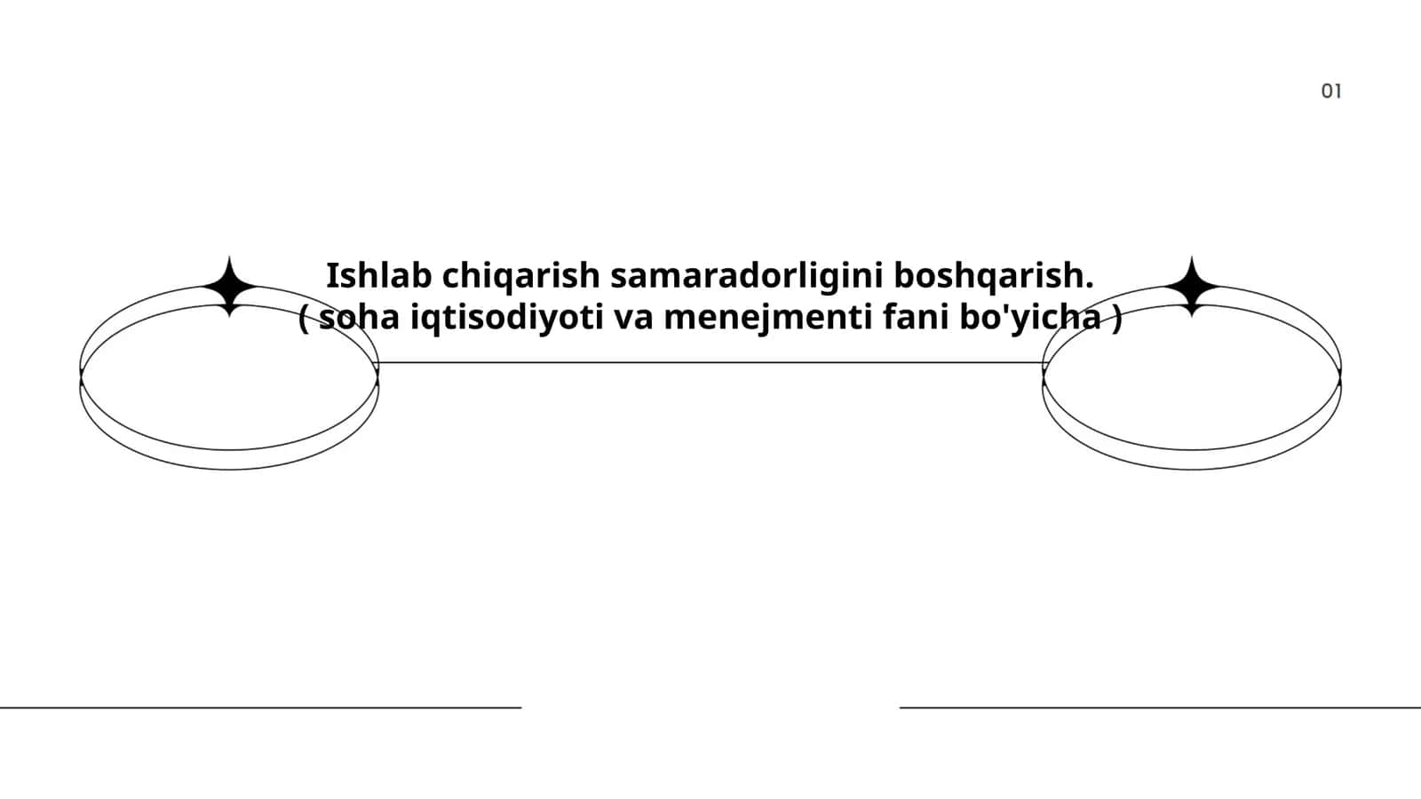 Ishlab chiqarish samaradorligini boshqarish