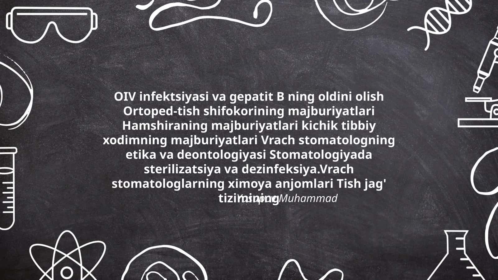 Yusupov Muhammad