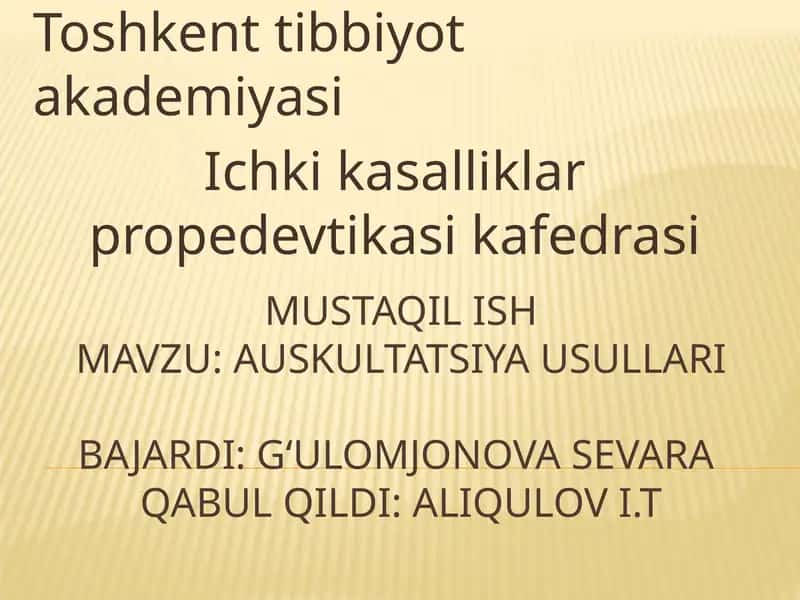 Auskultatsiya