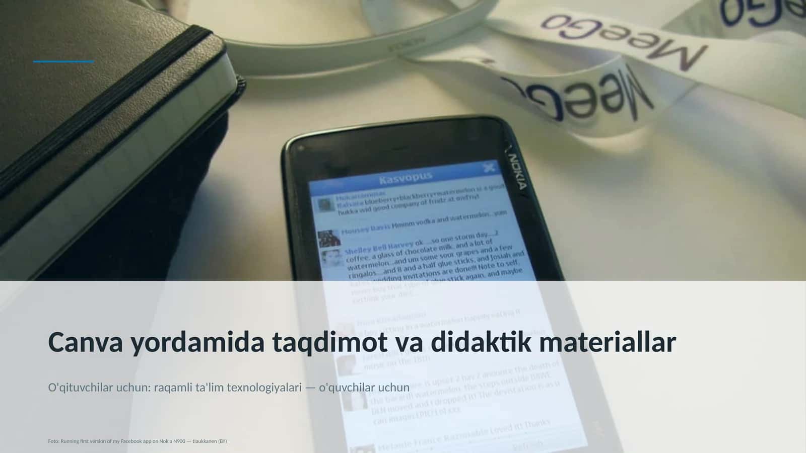 Canva yordamida taqdimot va didaktik materiallar