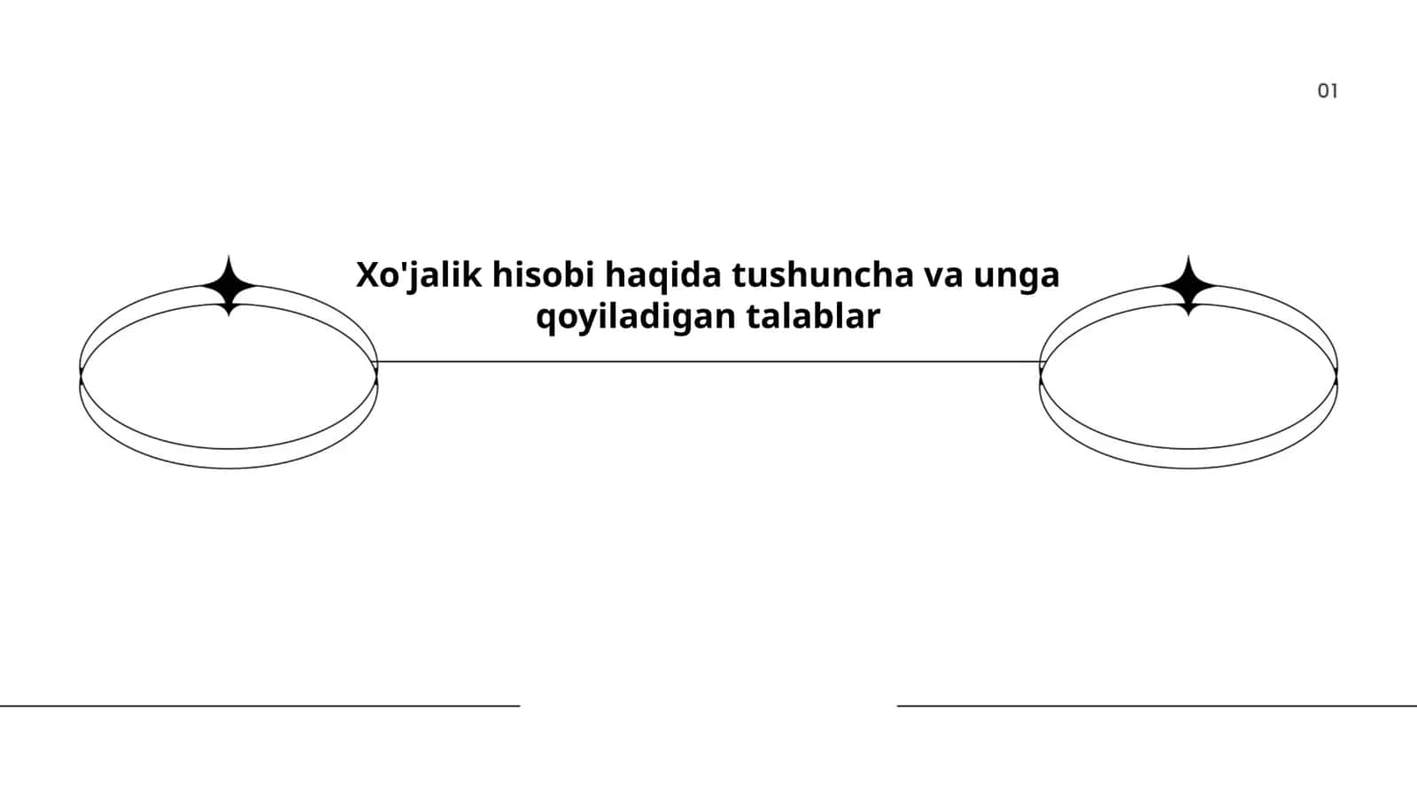 Xo'jalik hisobi tushunchasi va vazifalari