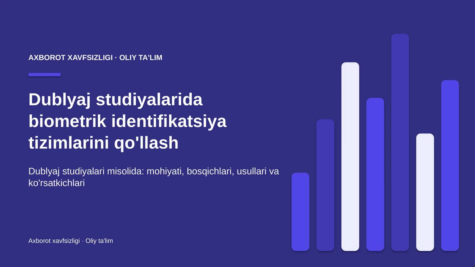 dublyaj studiyalarida biometrik identifikatsiya tizimlarini qo'llash 9120