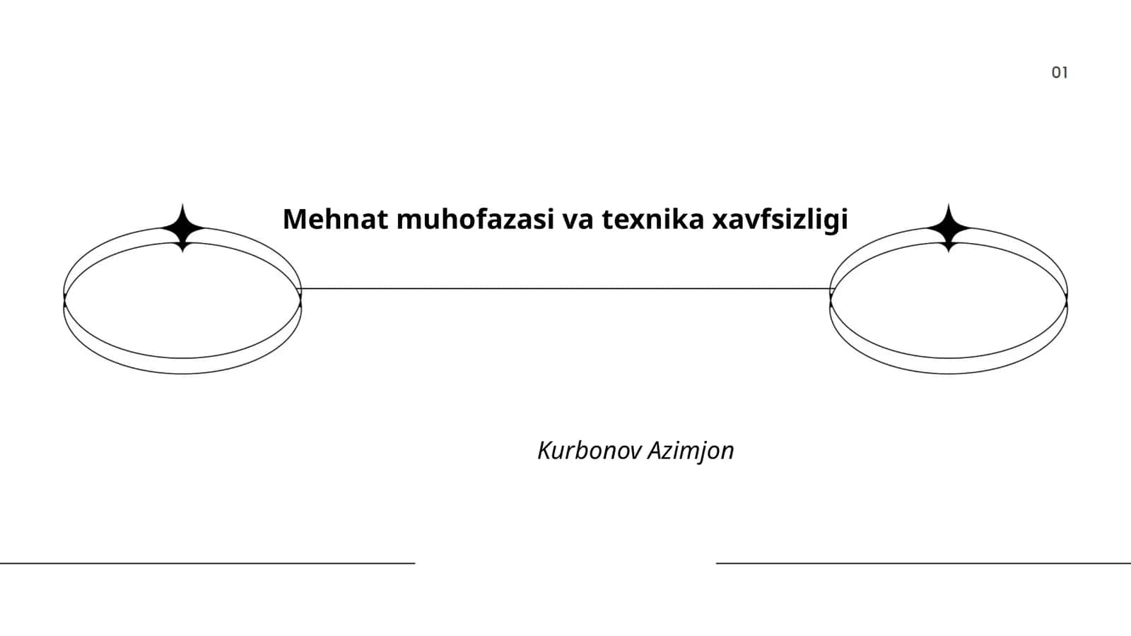 Mehnat muhofazasi va texnika xavfsizligi