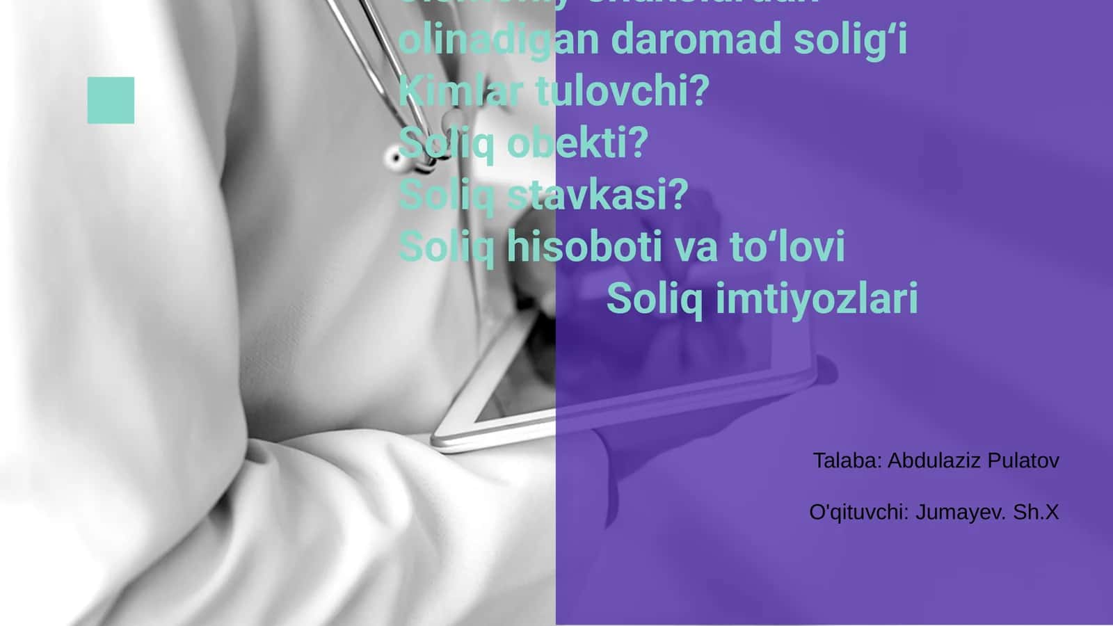Jismoniy shaxslardan olinadigan daromad soligʻi