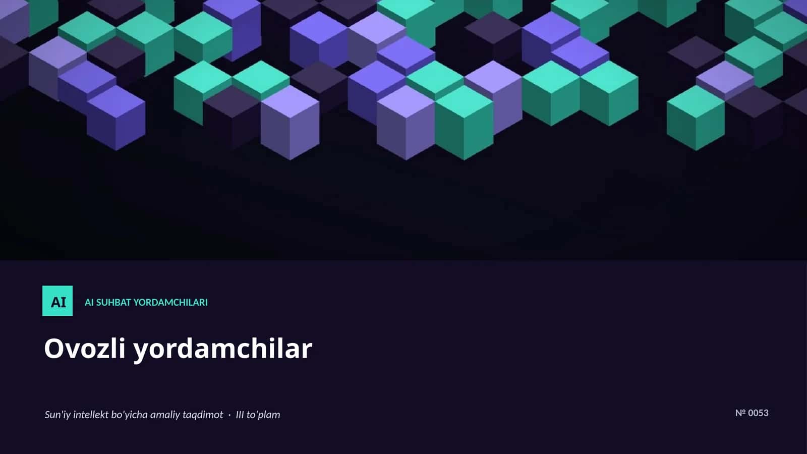 AI SUHBAT YORDAMCHILARI