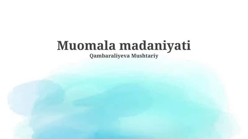 Ogʻzaki madaniyat
