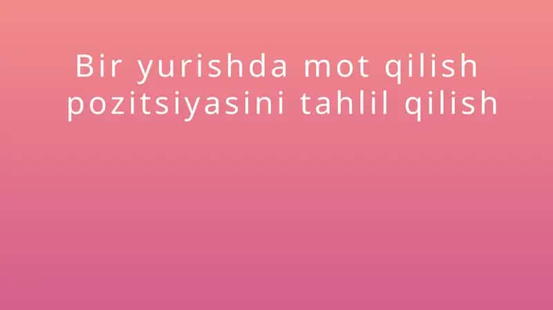 Bir yurishda motqilish