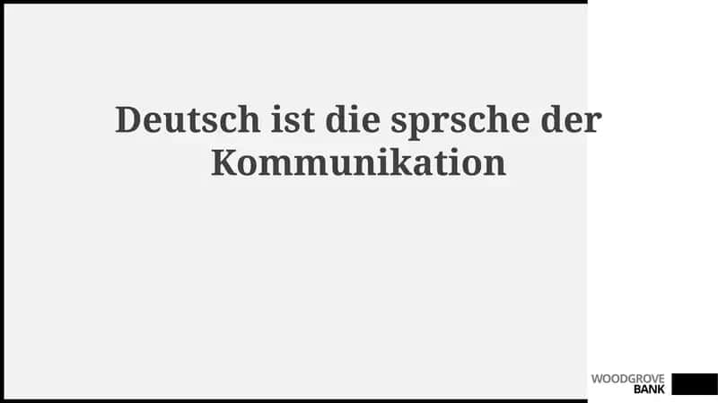 Deutsch als Kommunikationssprache: Eine Einführung