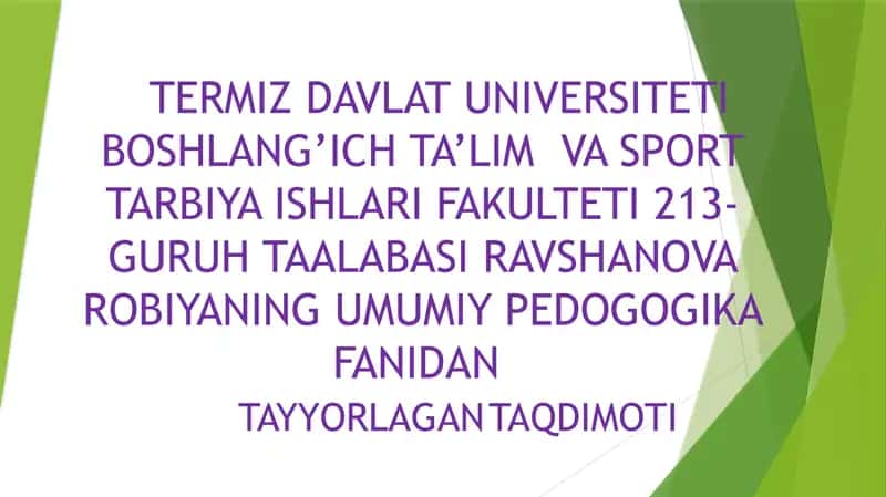 Amerika Qo'shma Shtatlarida Ta'lim Tizimi