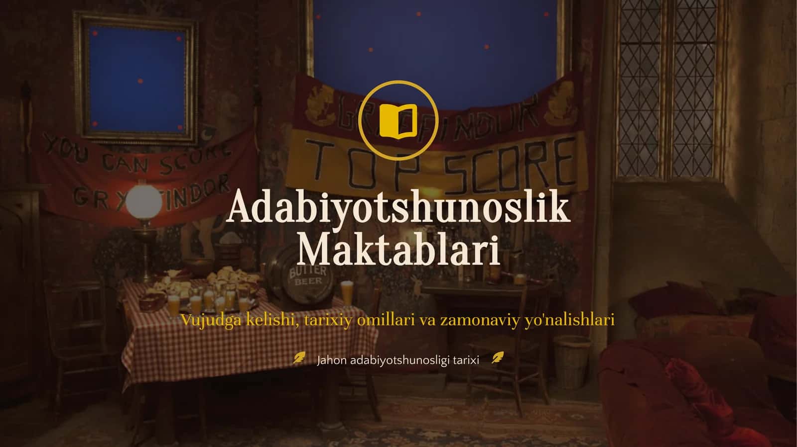 Adabiyotshunoslik Maktablari