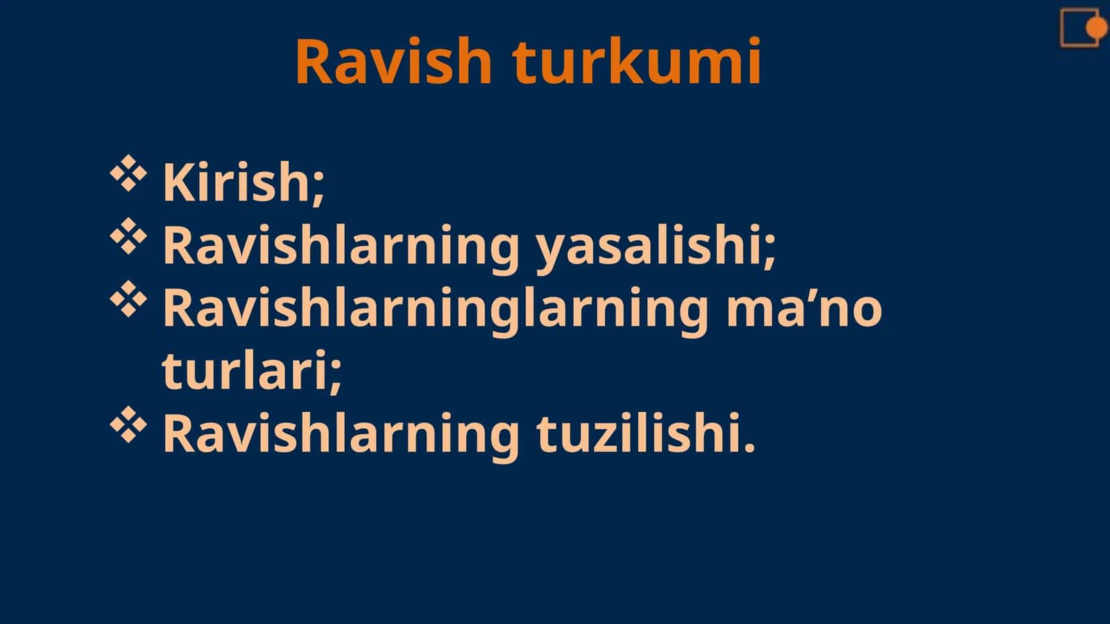 Ravish turkumi