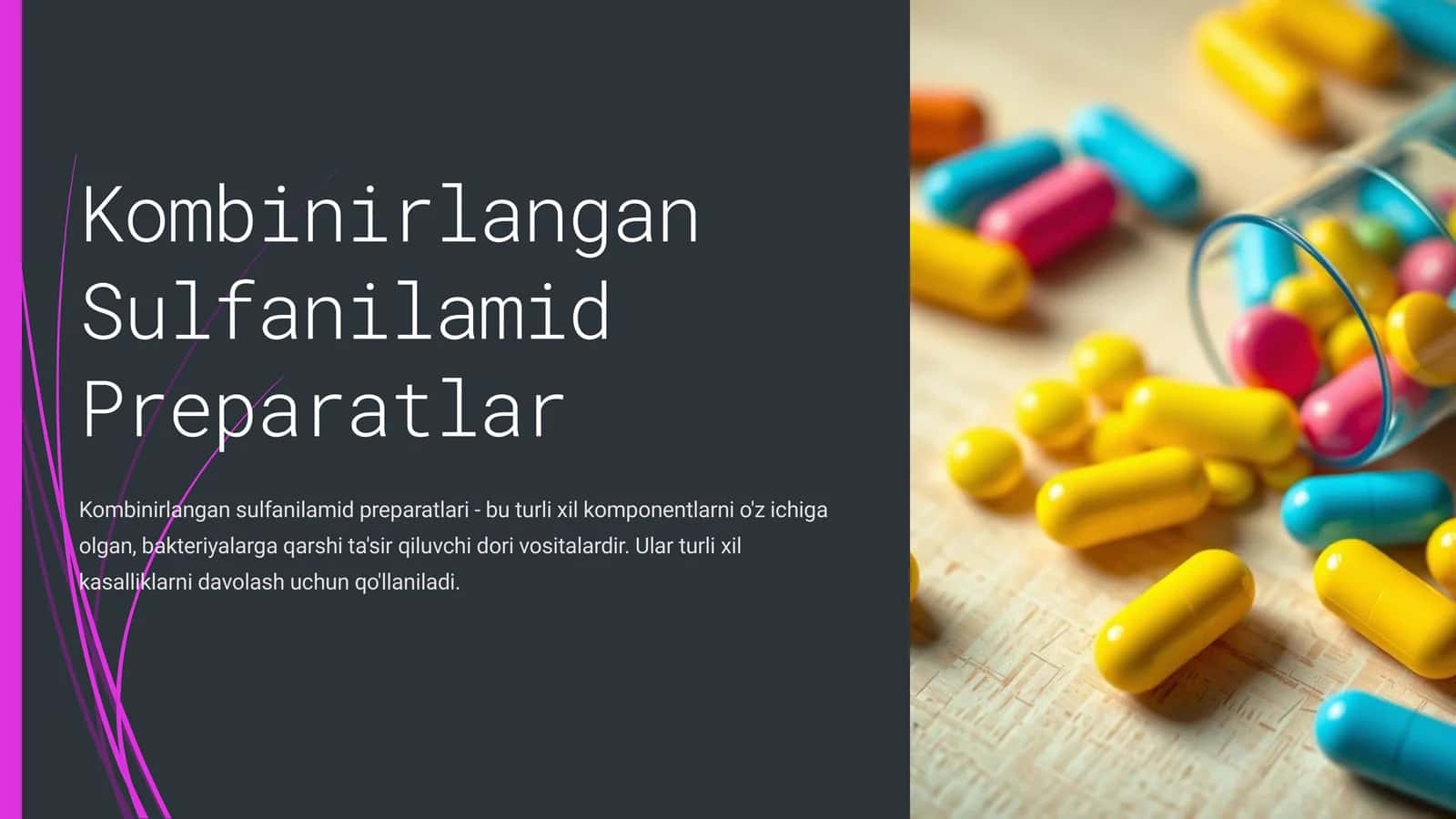 Kombinirlangan Sulfanilamid Preparatlar