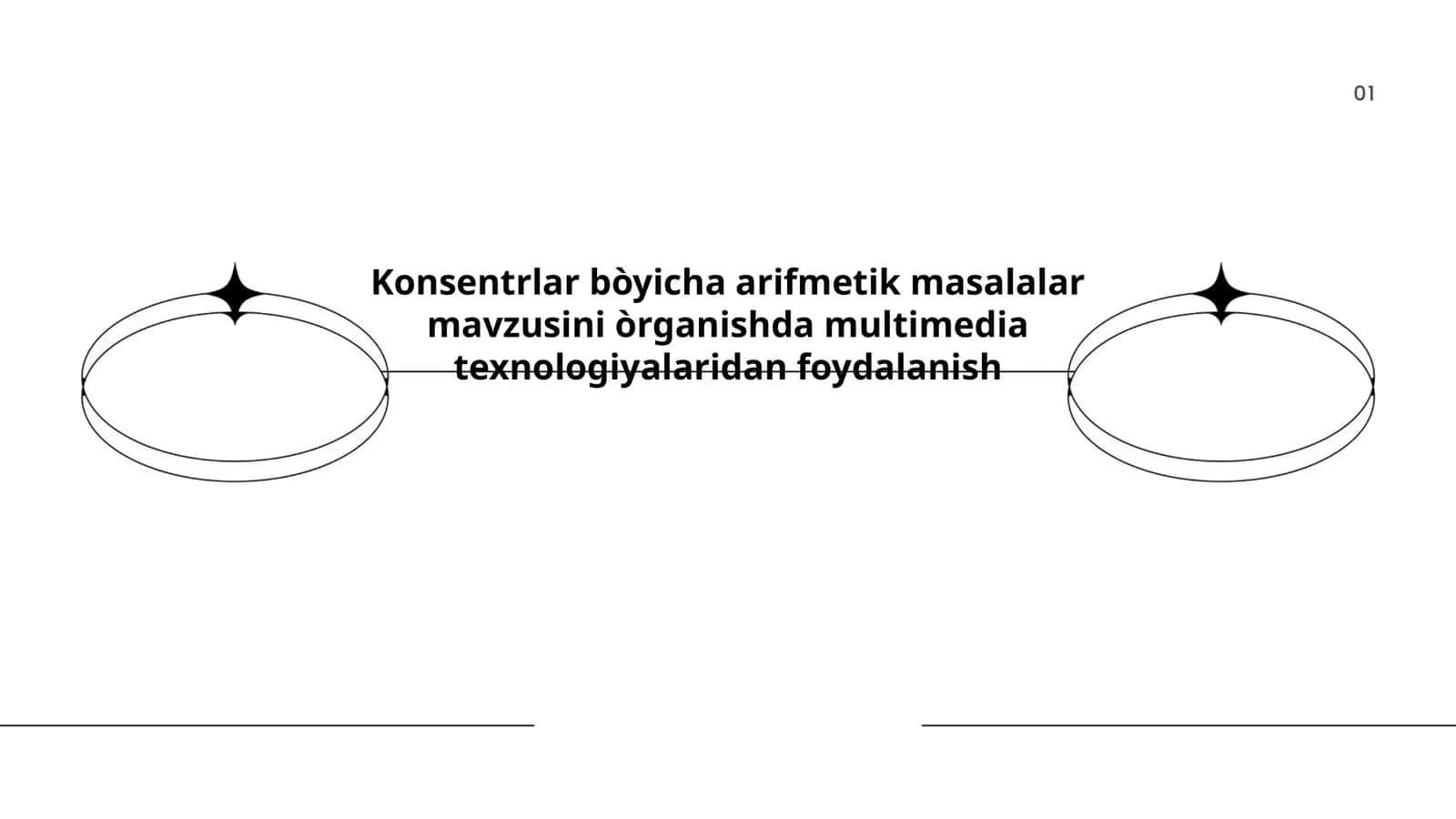 Konsentrlar bòyicha arifmetik masalalar mavzusini òrganishda multimedia texnologiyalaridan foydalanish