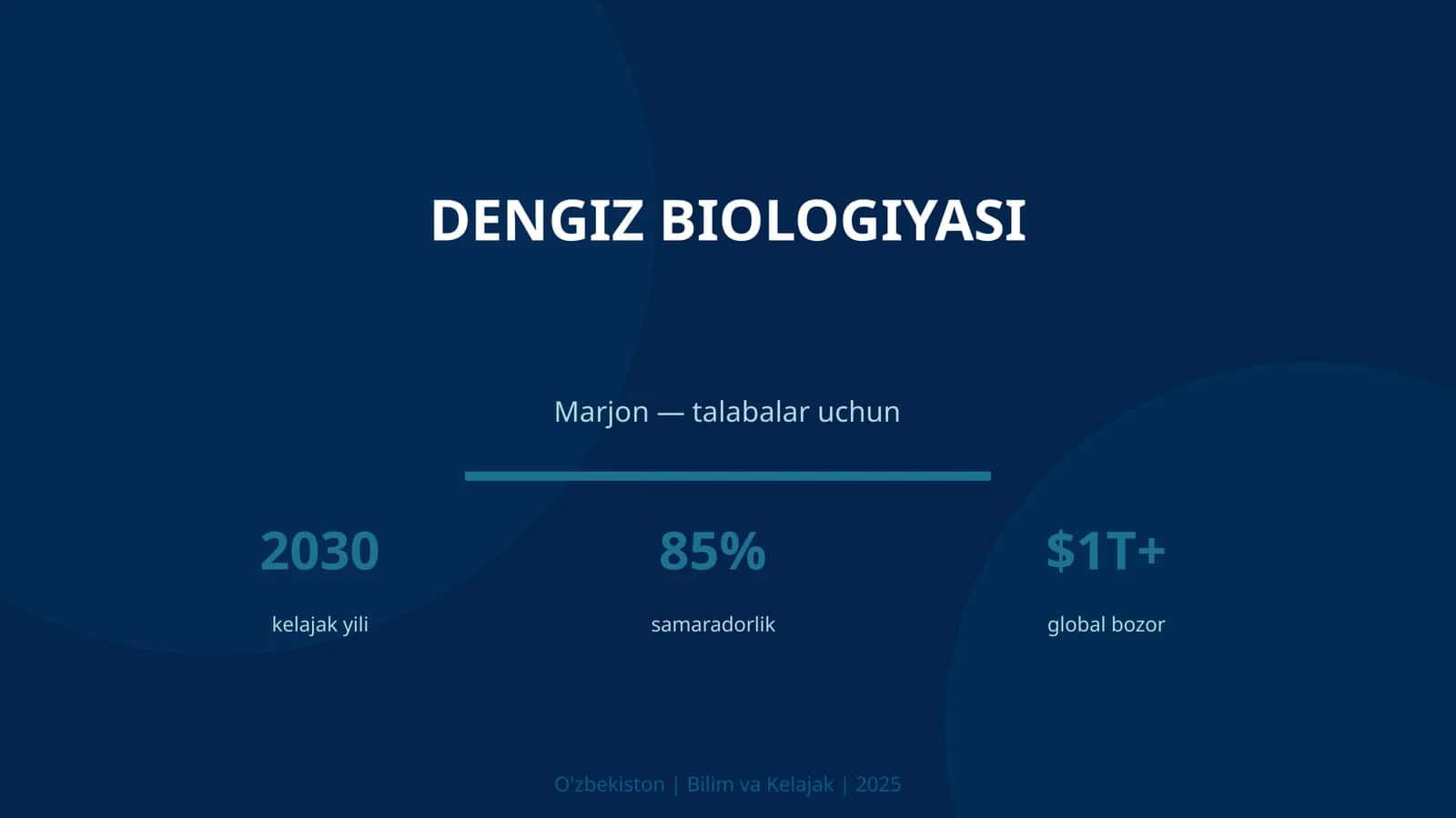 Dengiz biologiyasi