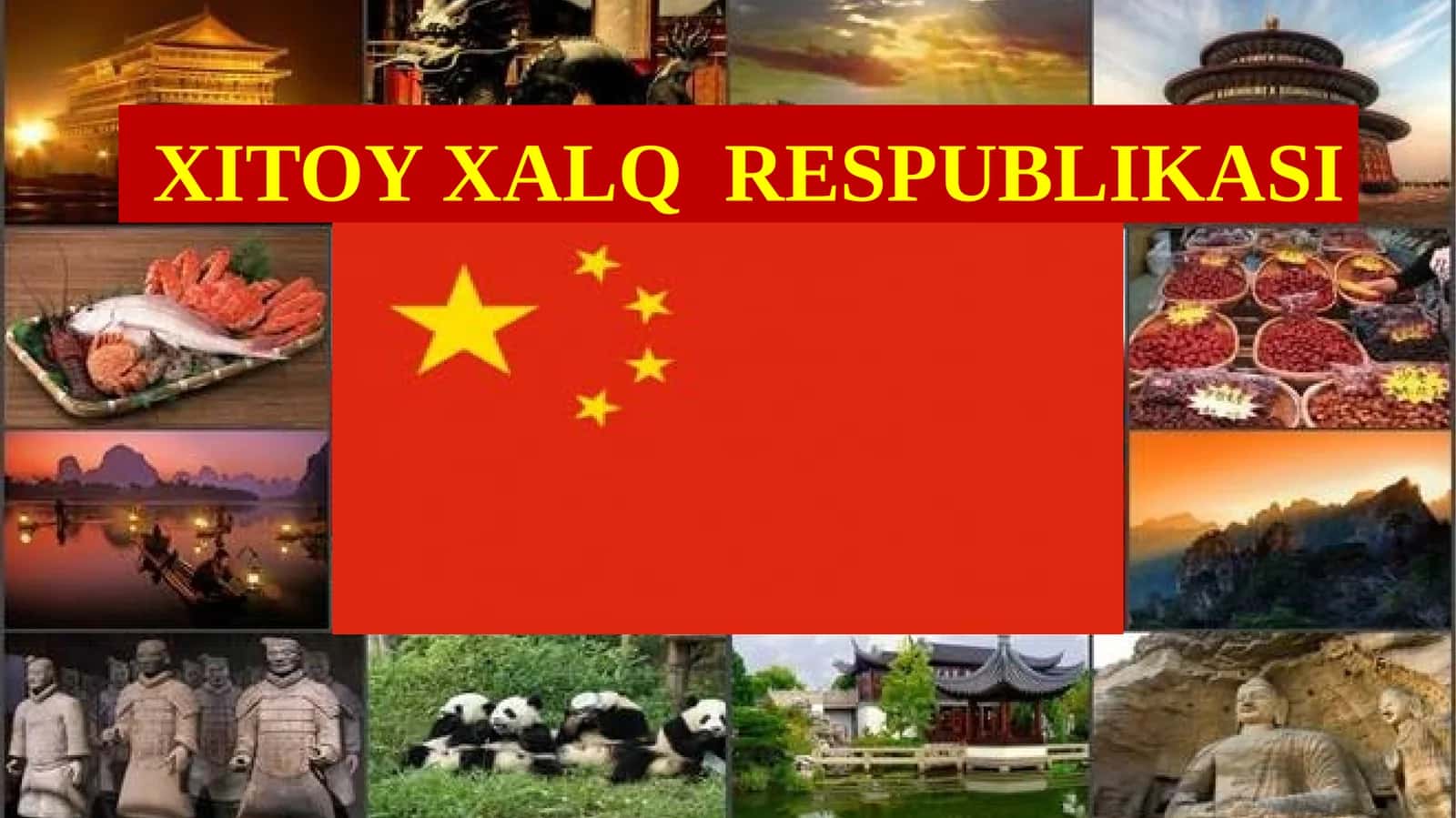 XITOY XALQ RESPUBLIKASI