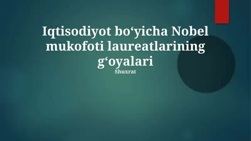 Robert Solow neoclassical o'sish modeli