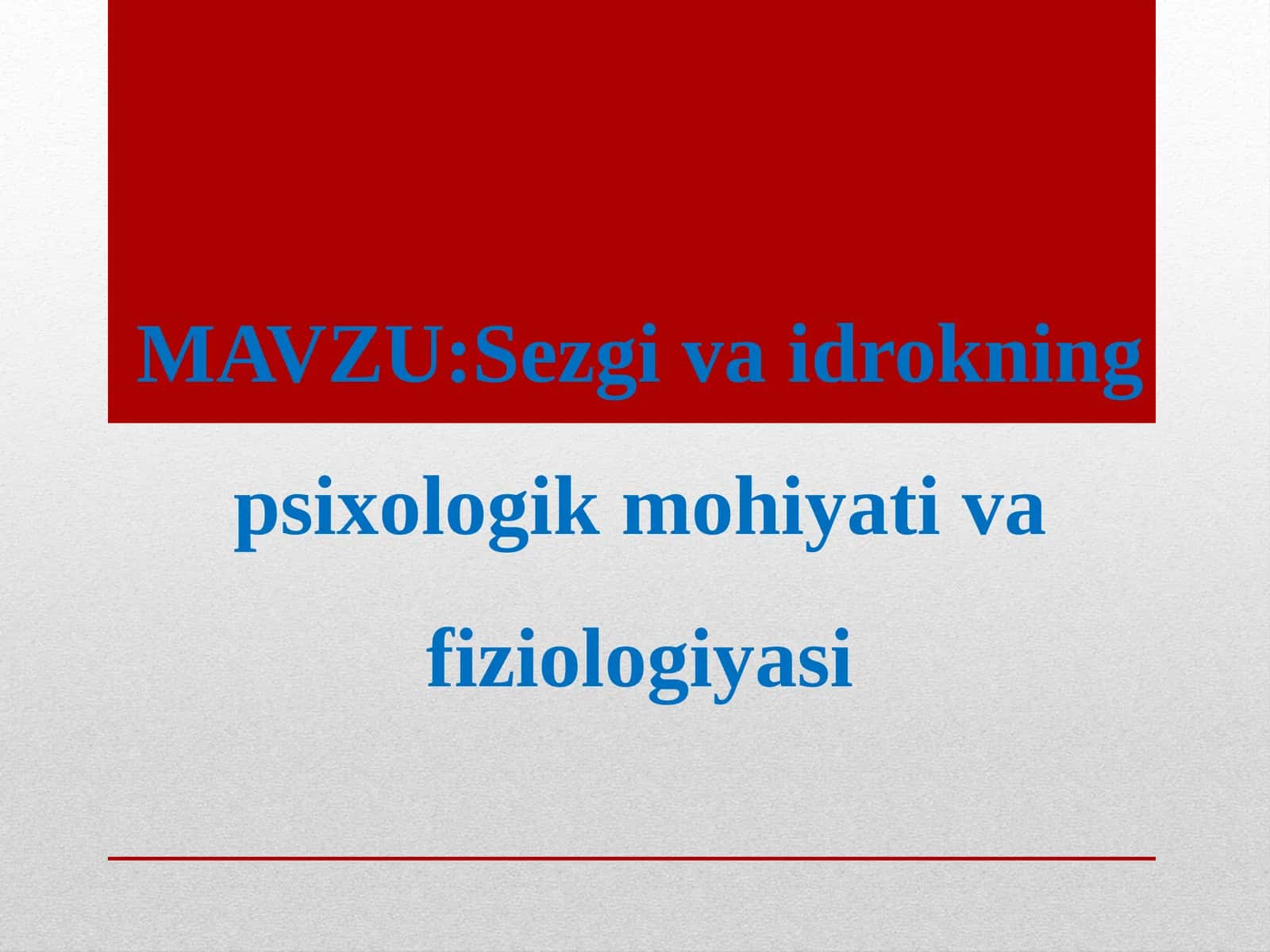 Sezgivaidrokningpsixologikmohiyativafiziologiyasi