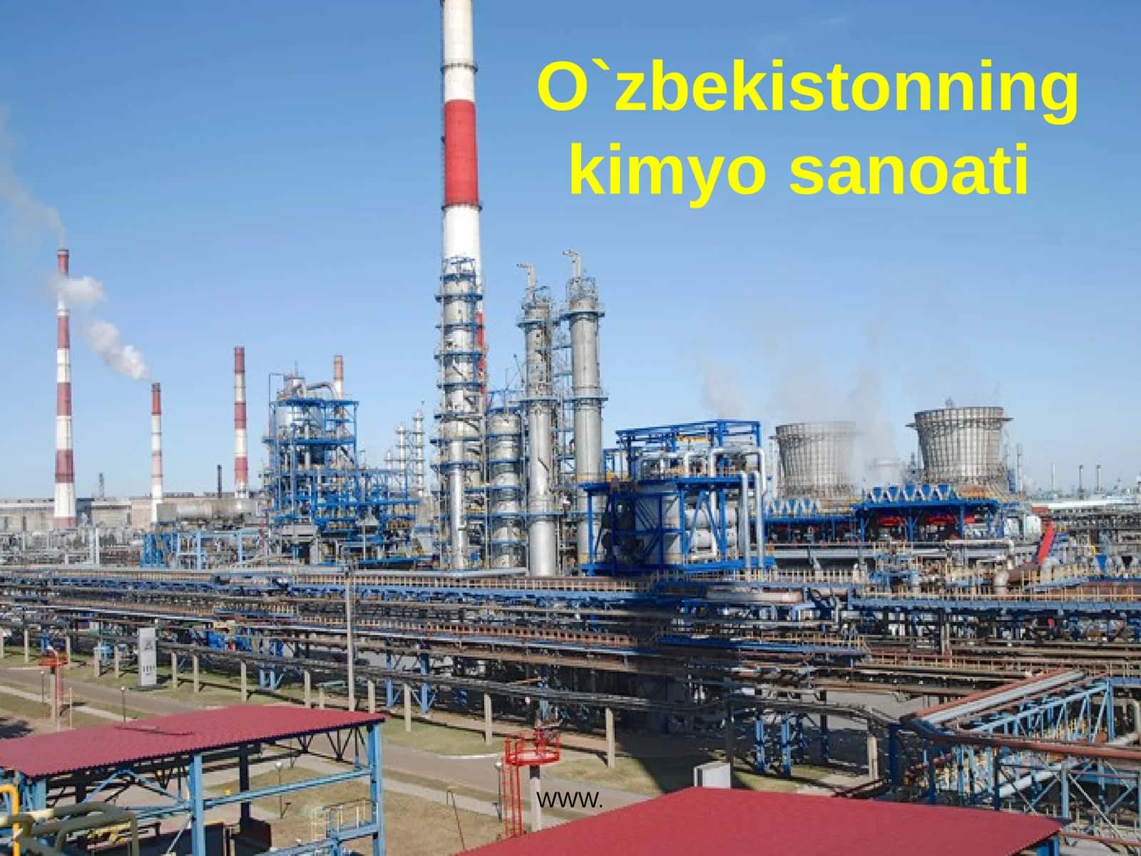 O`zbekistonning kimyo sanoati