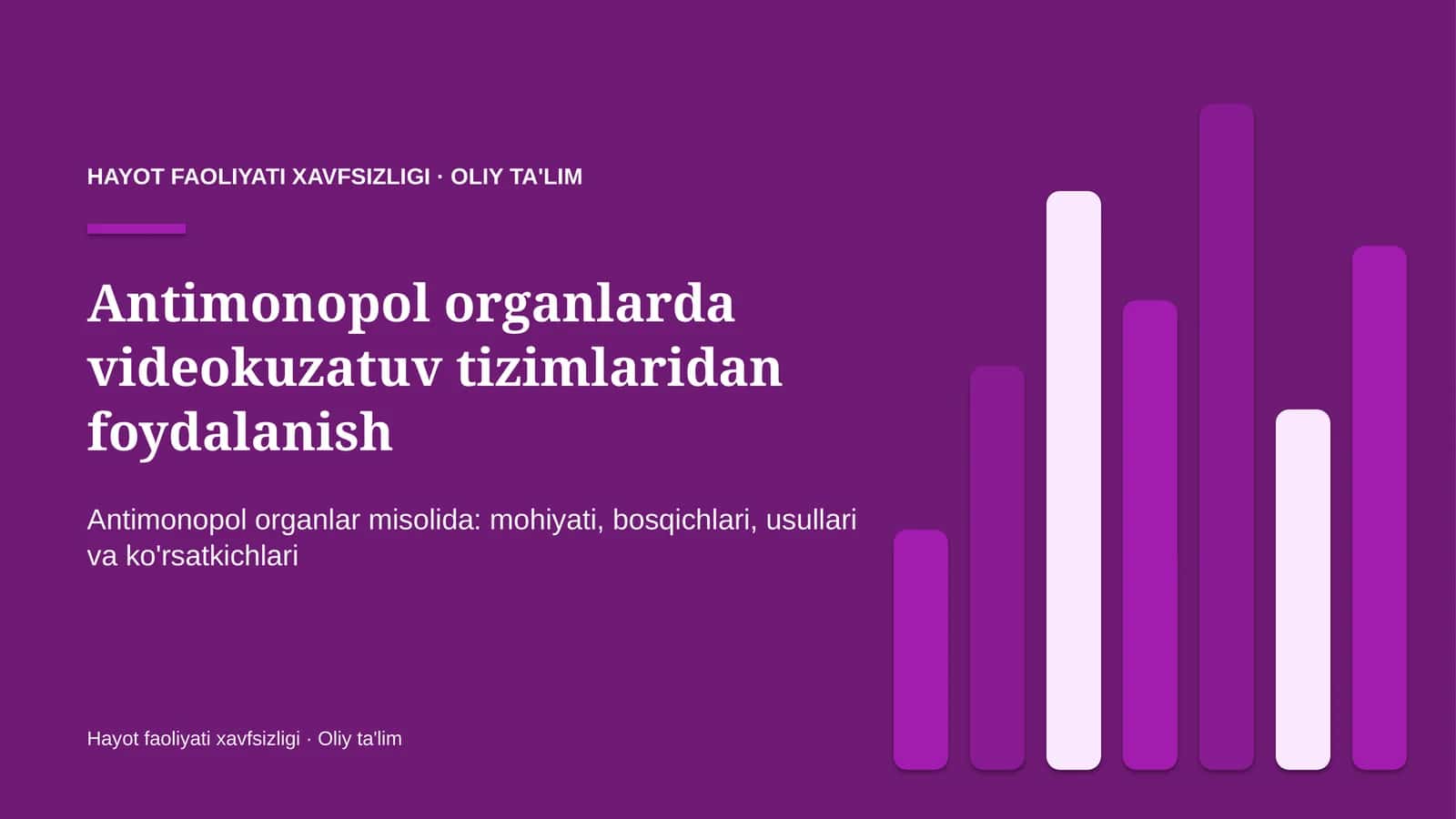 antimonopol organlarda videokuzatuv tizimlaridan foydalanish 8788