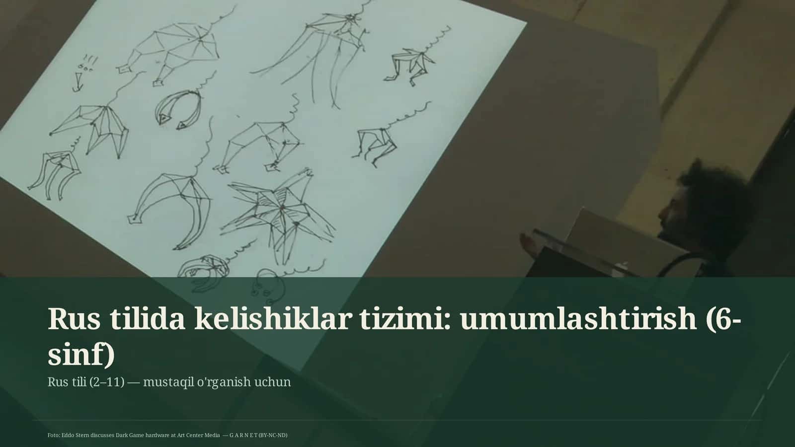 Rus tilida kelishiklar tizimi: umumlashtirish (6-sinf)