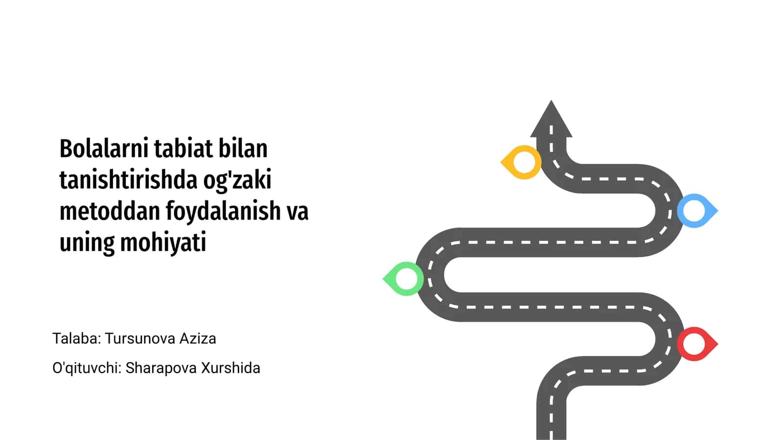 Og'zaki Metod Bilan Bolalarni Tabiat Bilan Tanishtirish