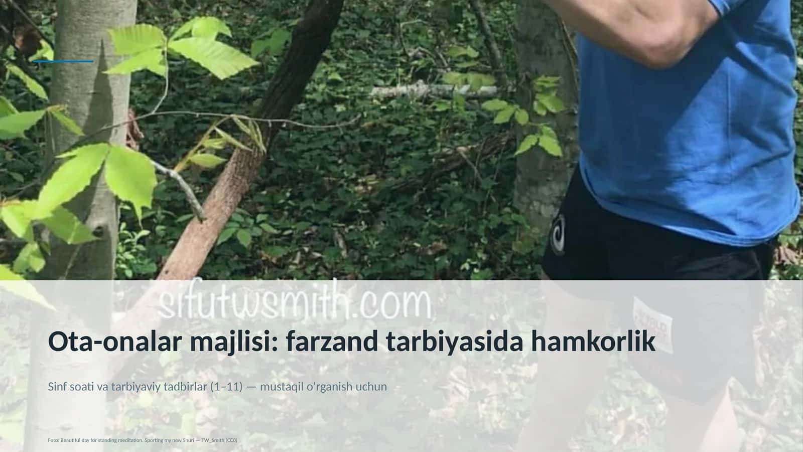Ota-onalar majlisi: farzand tarbiyasida hamkorlik