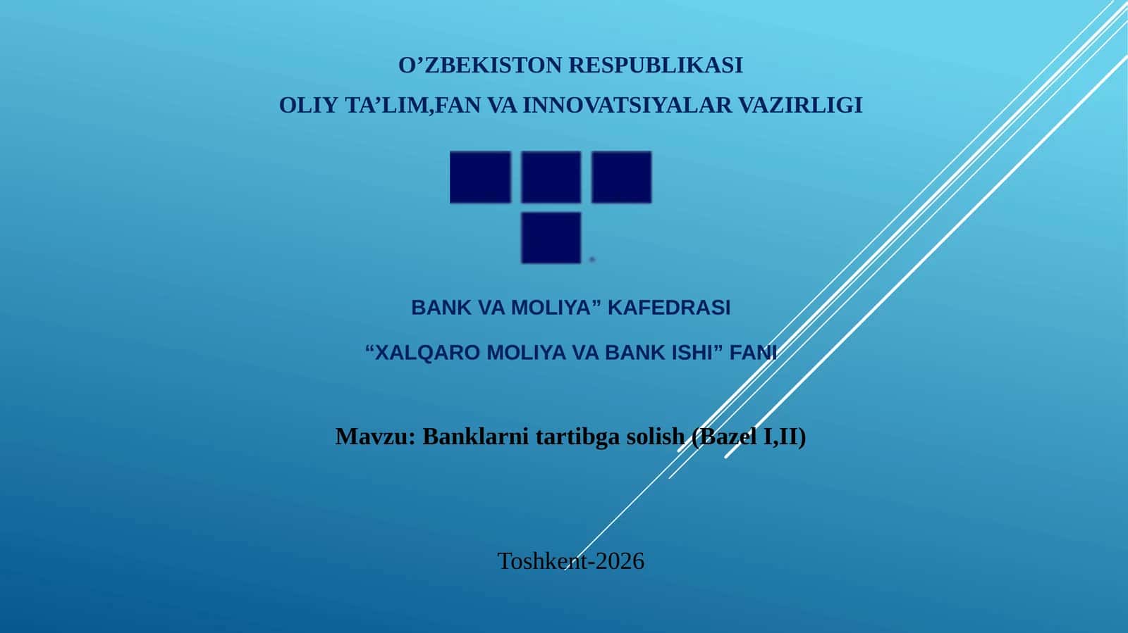 Banklarni tartibga solish (Bazel I, II)