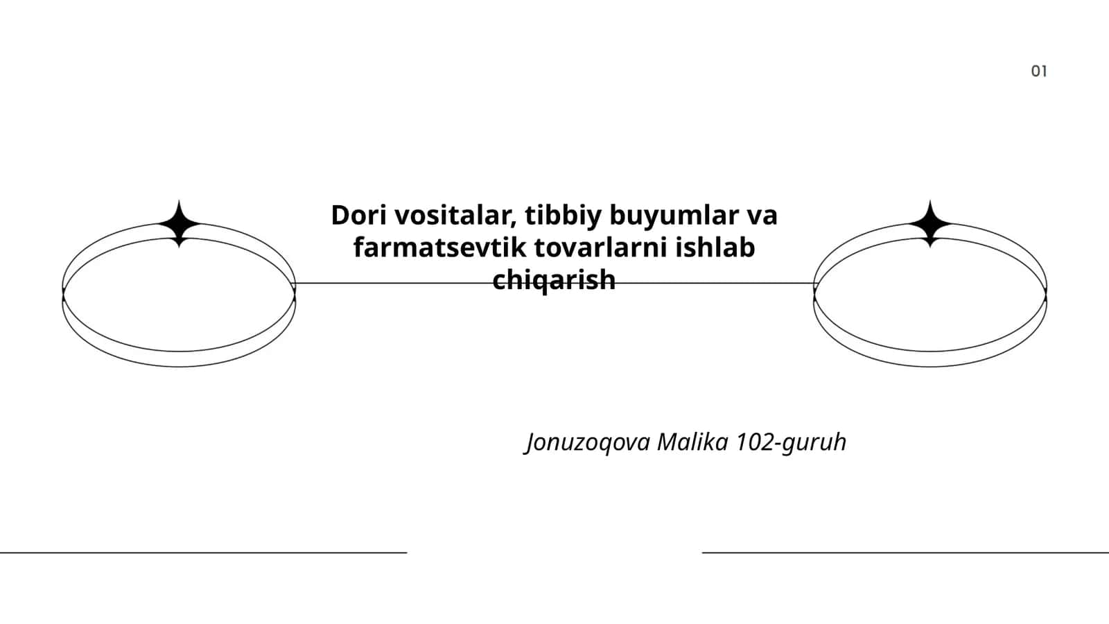 Dori vositalar, tibbiy buyumlar va farmatsevtik tovarlarni ishlab chiqarish