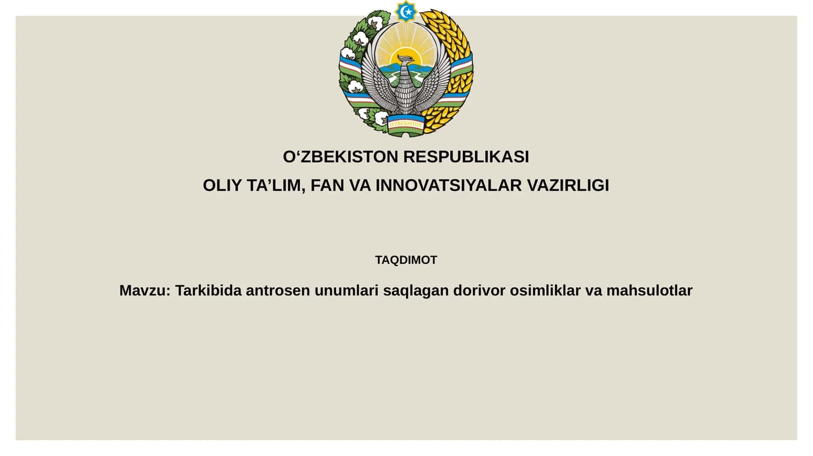 Antratsen hosilalari