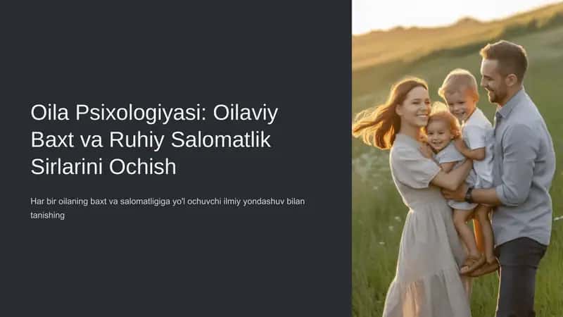 Oila Psixologiyasi