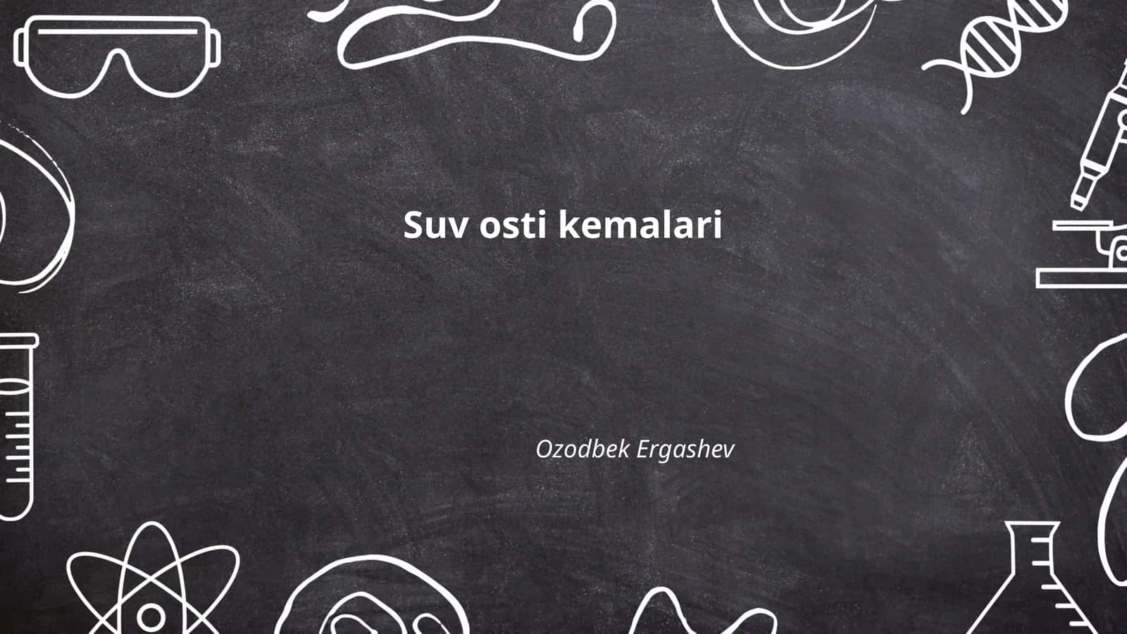 Suv osti kemalari
