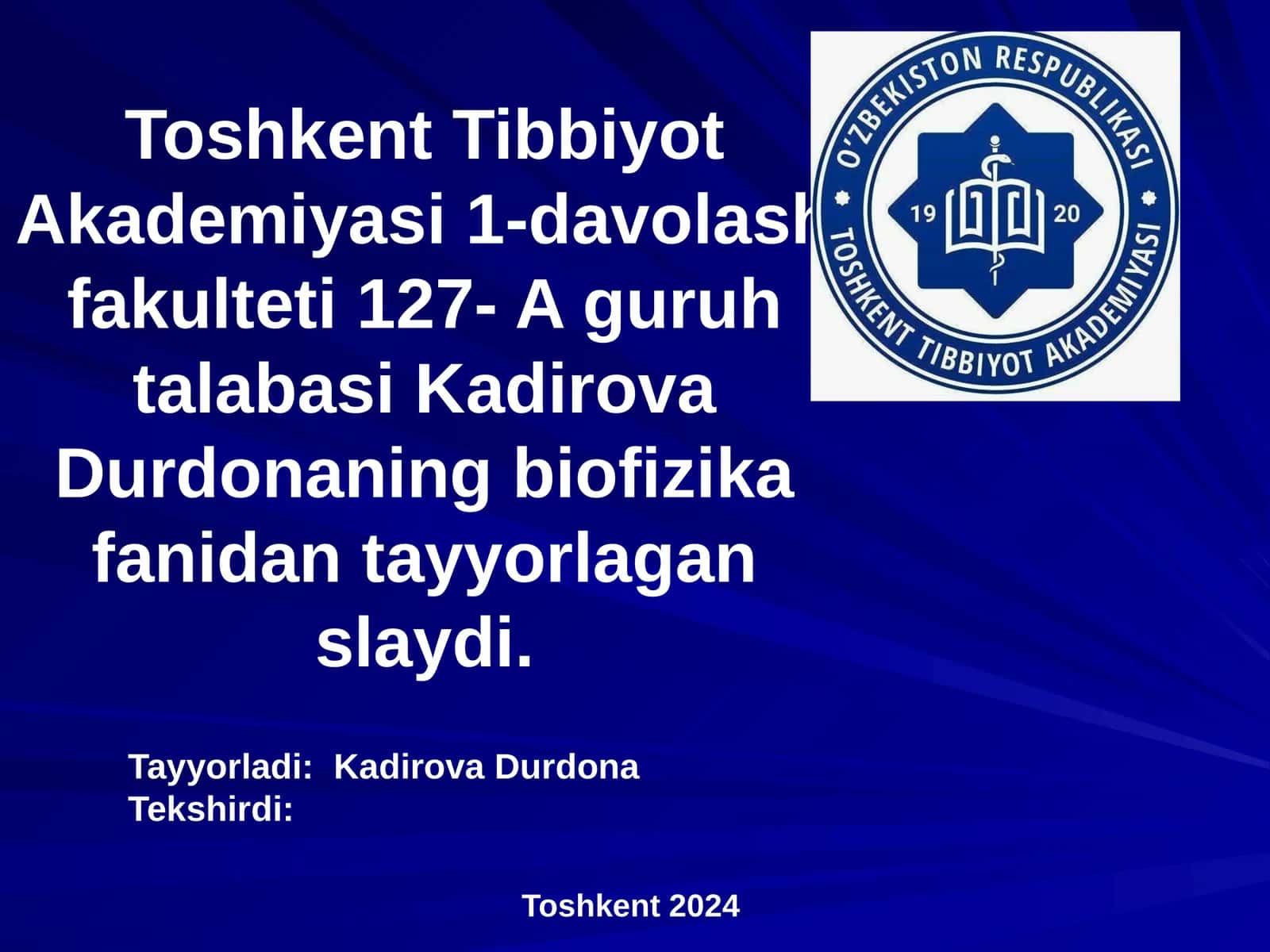 Tibbiyotdagi zamonaviy mikroskoplar