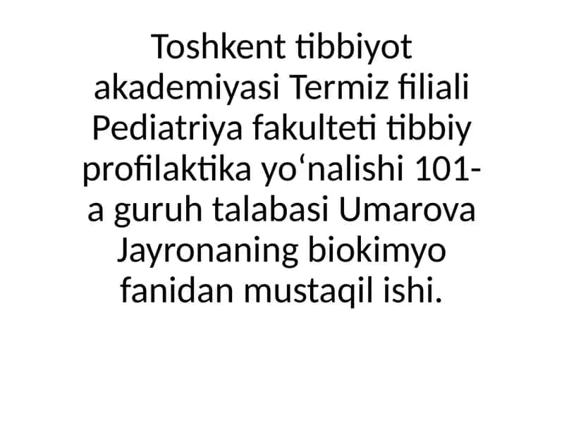 Yadro Tibbiyoti Bo'yicha Kurs