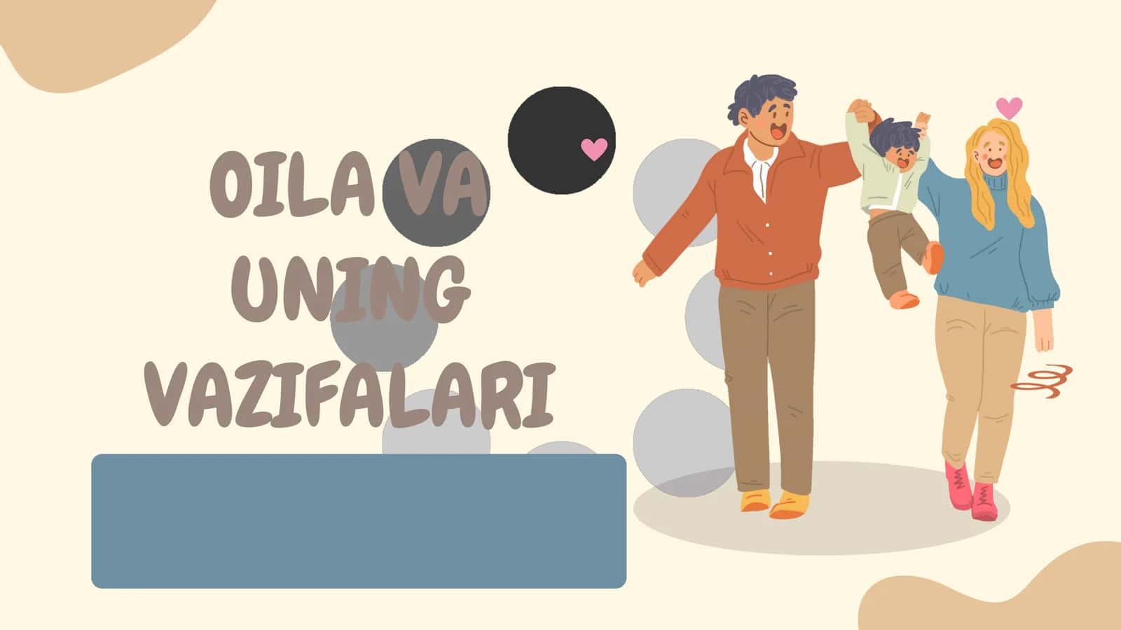 OILA VA UNING VAZIFALARI