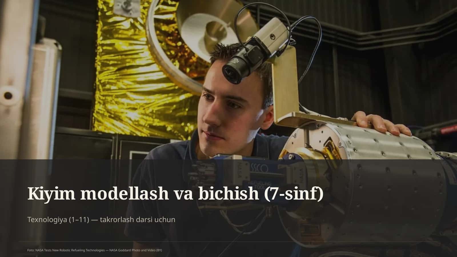 Kiyim modellash va bichish (7-sinf)