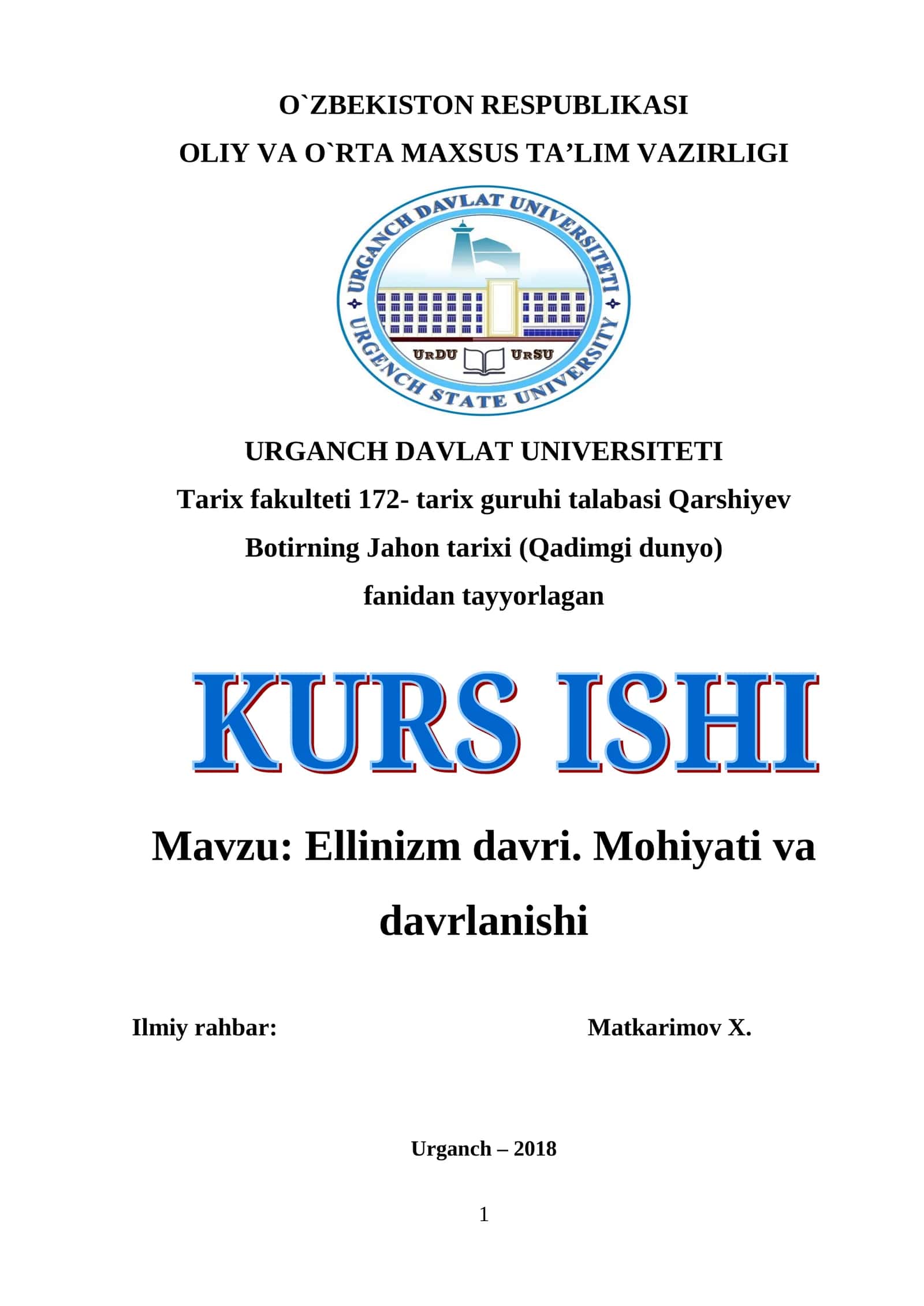 Ellinizm Davri