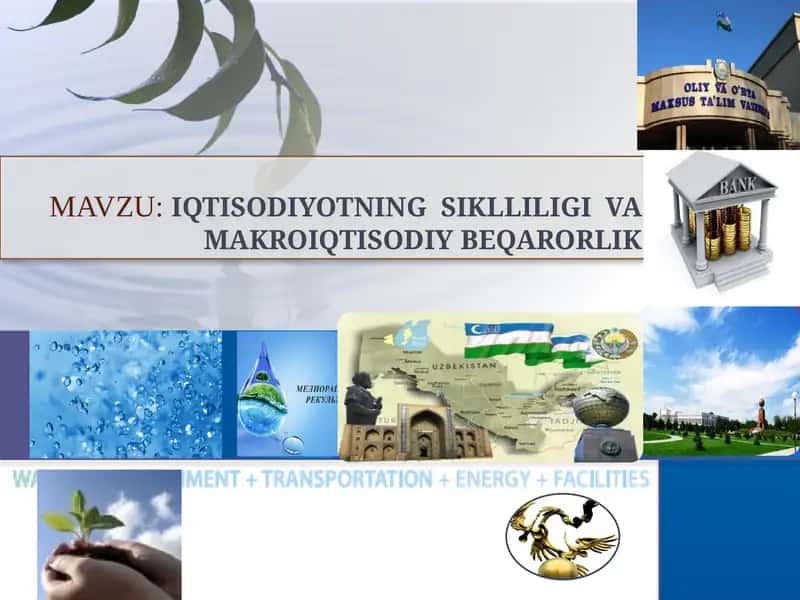 IqtisodiYotning siklliligi va makroiqtisodiy beqarorlik